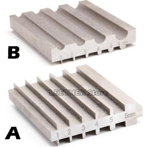 White Steel Double side Repair tool for Sharpening Knife Wide Shovel Cutting Leather Thinner Edge Skiving Tool Leathercraft