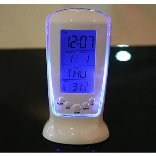 Clocks Frozen Led Digital Clock Despertador Desk Clock Bedside Alarm Clock Electronic Watch Square Gift For Kids