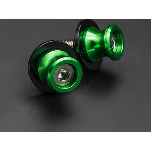 CNC Swingarm Spools Slider Swing Arm Spool Stand Screw For Kawasaki Ninja 250 300 500 650 750 Versys Kle 650 1000 EX250 EX300