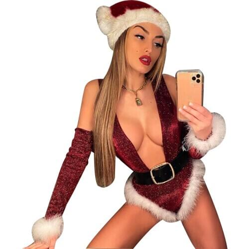 Women Porno Lingerie Sexy Hot Erotic Underwear Christmas Costume Lace Sexy Lady Dress Babydoll Exotic Apparel Chemise Sleepwear
