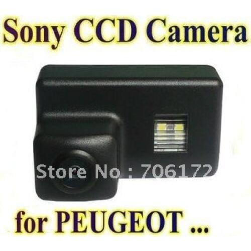 Sony HD CCD Special Car Rear View Reverse backup Camera reversing for Peugeot 206 207 306 307 308 406 407 5008 Partner Tepee