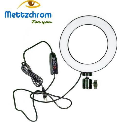 METTZCHROM Photography Ring Light LED Studio Photography Photo Lighting Fill Light 16cm/26cm