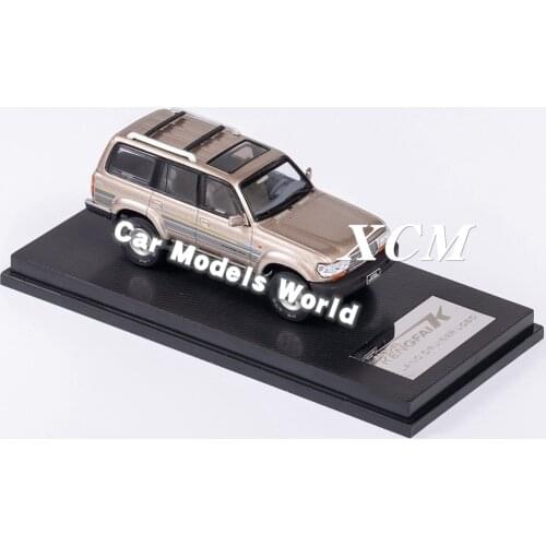 Car Model KengFai Land Cru iser LC80 (champagne) 1:64 + SMALL GIFT