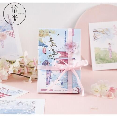 30Sheets/Set Tour of the Island Postcard /Greeting Card/Message Card/Christmas and New Year gifts