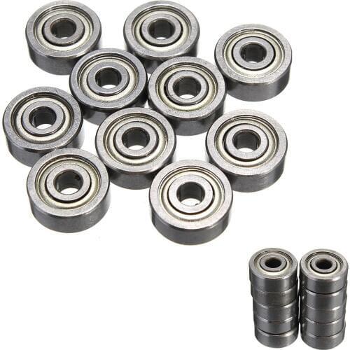 10PCS/set 623ZZ Bearing ABEC-5 3x10x4 mm Miniature 623-2Z Ball Bearings 623 Carbon Steel Ball Bearing