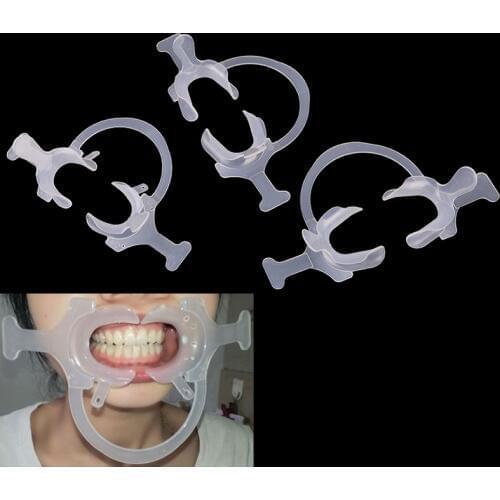 Professional C-Type Dental Cheek Retractors Lip Mouth Opener Teeth Whitening Retractor Orthodontics Tool hot sale