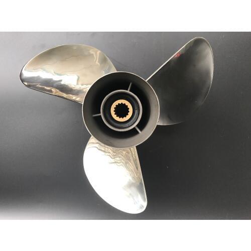 13x19 For 90HP-140HP JOHNSON propellers STAINLESS STEEL Propeller 15 tooth JOHNSON boat accessories marine propellers