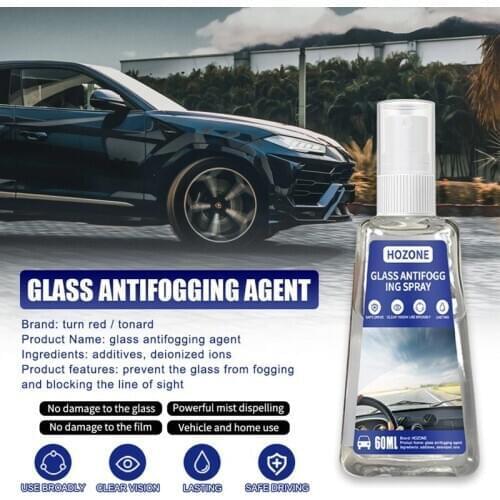 Car Windshield Water Rain Repellent Spray Window Rear View Mirror Hydrophobic Coating Agent Cleaner Glass Rainproof 60/30ML