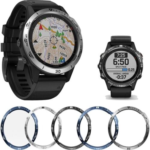 Anti Scratch Ring Case Protection Cover Bezel For Garmin Fenix 6 Fenix 6 pro 6 sapphire watch Bezel Ring Styling Case Metal Case