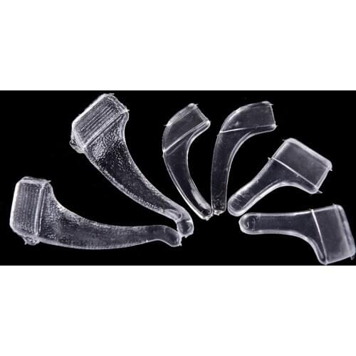 10 Pairs Glasses Ear Hooks Soft Silicone Anti-slip Holder For Glasses Accessories Ear Hook Sports Eyeglass Temple Tip