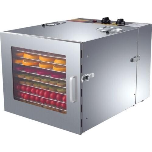 10-layer commercial household fruit and vegetable dryer stainless steel food, tea, medicinal, dried fruit machine