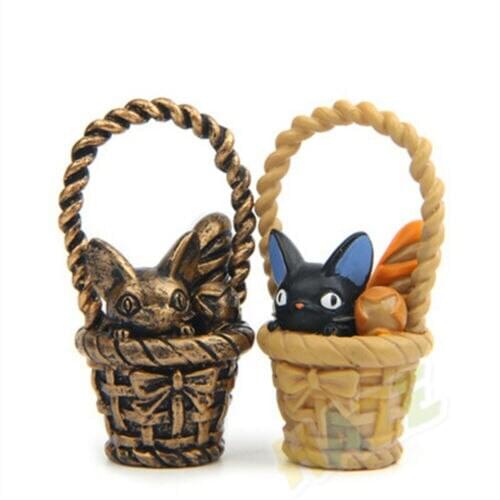 Anime Kikis Delivery Service Black Cat Kiki PVC Figure Model Toy New No Box