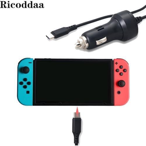 For Nintend Switch Type C Plug Fast Car Charging Charger Power Adapter For Nintend Switch Console Power Supply Game Accessories