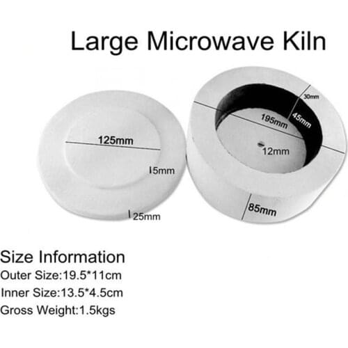 2pcs/lot Extra Large Microwave Fusing Kiln-Fast Free Shipping