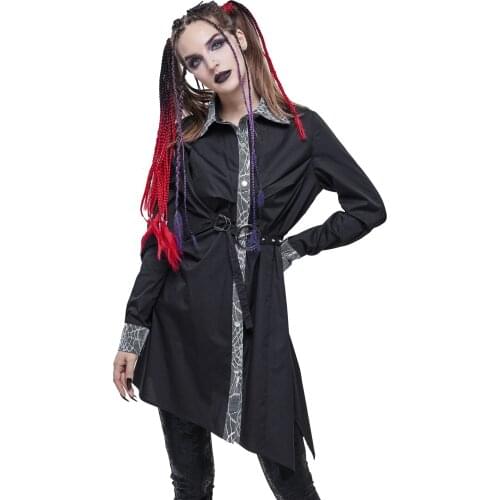 Devil shackles Fashionable Shirt Dresses