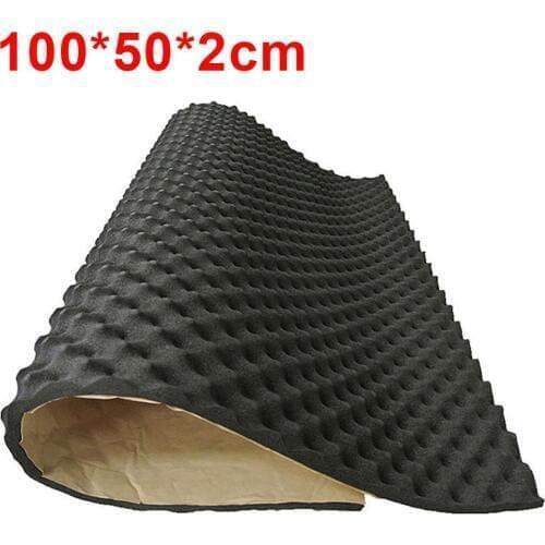 Dropships 20mm Thick Aluminum Fiber Muffler Cotton Car Auto Fender Heat Sound Deadener Insulation Mat CSV
