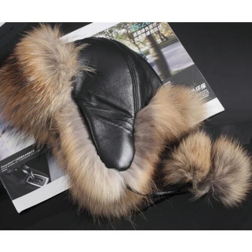 Женские кожаные шапки Fxfurs China At AliExpress