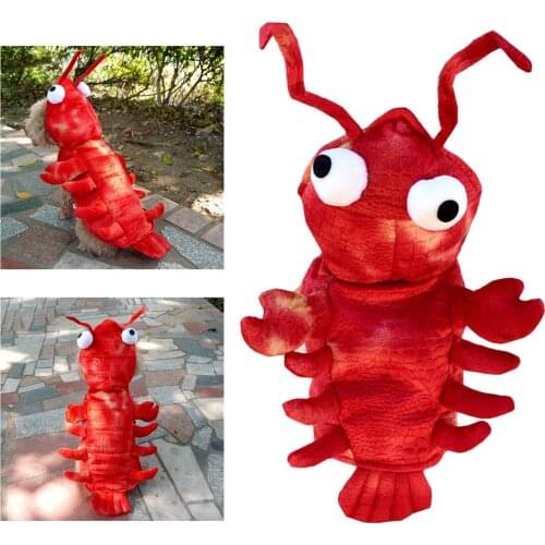 Dog Halloween Costume Red Lobster Halloween Decoration For Christmas Halloween Dog Cat Cosplay Outfits Clothing Cat Clothes Pet