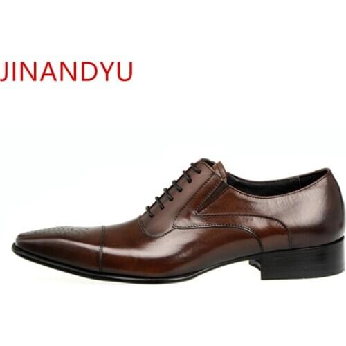 Brogues Men Shoes Big Size 47 48 Italian Leather Square Toe Shoes Men Leather Dress Shoes Mens Elegant Zapatos Oxford Hombre
