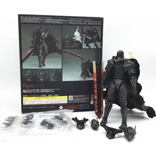NEW 410 Black swordsman PVC action figure Movable collection of toy gifts Doll