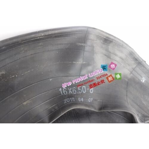 QINDA 16x6.50-8, 16x7.50-8 Inner Tube, Straight Rubber Valve, TR13 for Mower free shipping