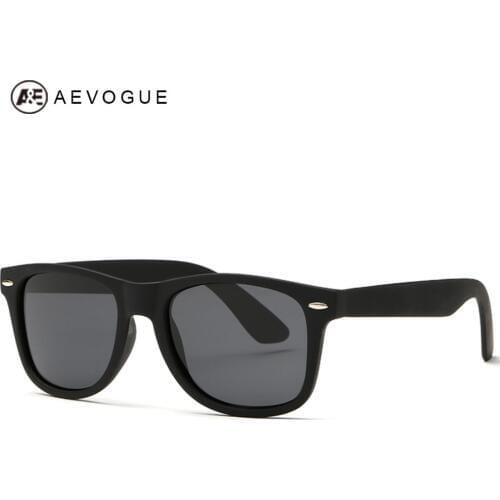 AEVOGUE Mens Sunglasses Unisex Style Sun Glasses 80s Retro Brand Designer High Quality With Colorful Temple UV400 DT0017
