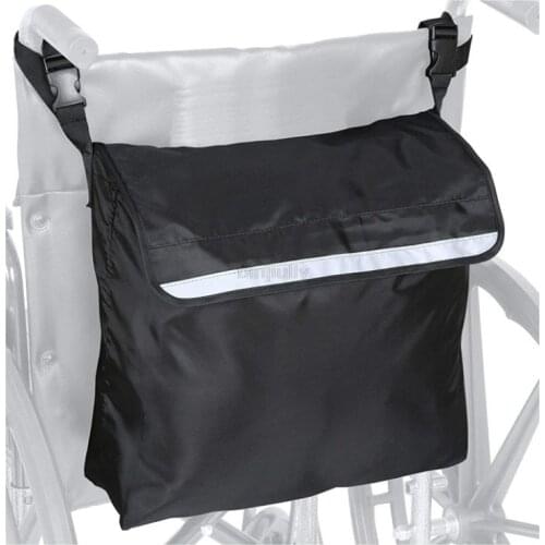 High-capacity Outdoor wheelchair armrest bag Electric wheelchair backrest storage bag Accessories package Storage bag