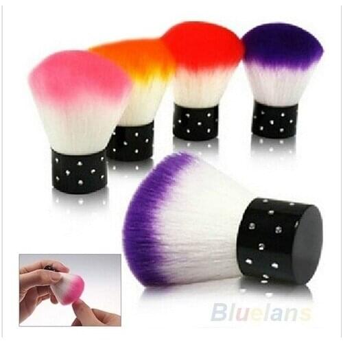 1Pc Nail Nail Tools Cleaner Dust Cleaning Brush Soft Art Nail Brush Acrylic UV Polish Gel Manicure Clean Tool