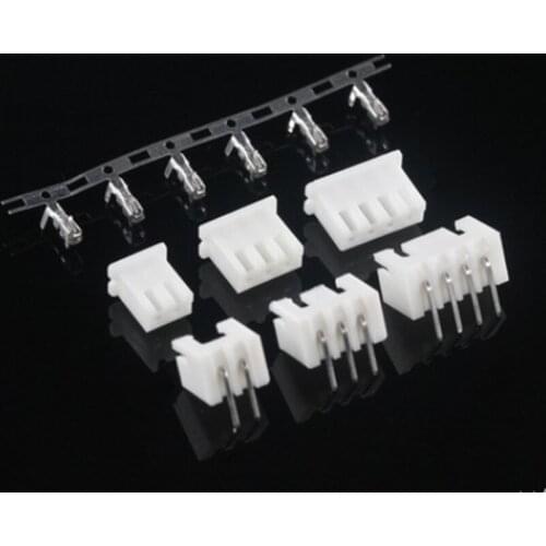 20set XH 2p-11p 2.54mm pitch connector kits male female with pin Housing + Curved wafer + terminal