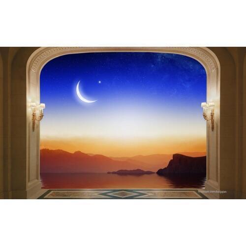 Custom 3d wallpaper murals stereoscopic 3d wallpaper papel parede mural wallpaper Europe Seaview