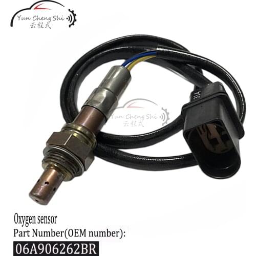5-wire Oxygen Sensor Lambda O2 06A906262BR 06A-906262-BR FOR AUDI A3 VW Golf Jetta SEAT Altea SKODA Octavia