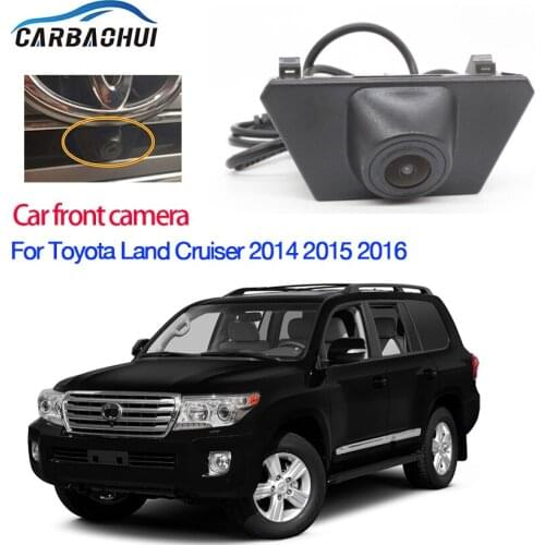 Car Front View Logo Parking Camera For Toyota Land Cruiser 2014 2015 2016 Installed under the car logo Waterproof Night Vision