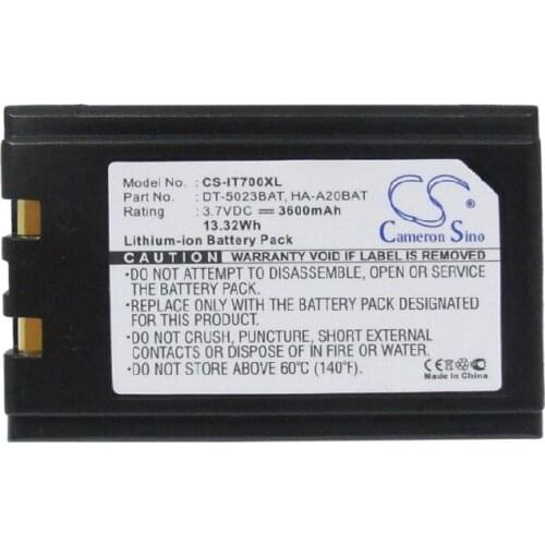 Cameron Sino 3600mAh Battery 3032610137, BSYS05006 for Banksys Xentissimo, for Chameleon RF FL3500, RF PB1900, RF PB2100