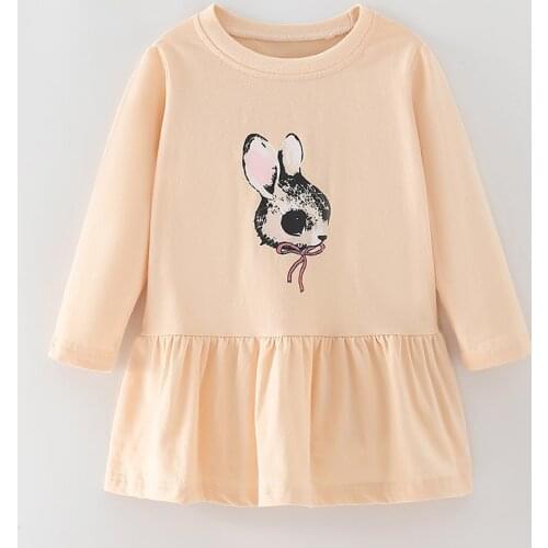 Girls One-piece Dress Brand New 2021 Cotton Children Clothing Baby Girl Clothes Infant Bebe Toddler Kids Beach Dresses for Girls