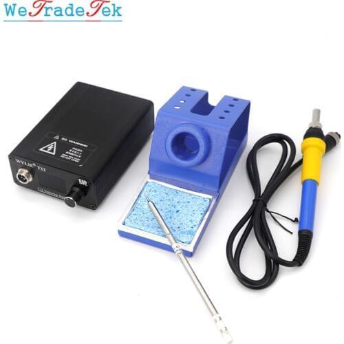 Digital T12 Solder Iron Station High Frequency Thermostat Welding Machine Automatic Sleep Fast Heating Electronic Welding Iron