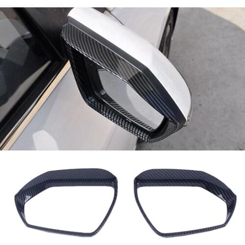 For Hyundai Elantra CN7 2021 2022 Accessories Car Rearview Mirror Block Rain Eyebrow Frame Panel Cover Trim Car Styling