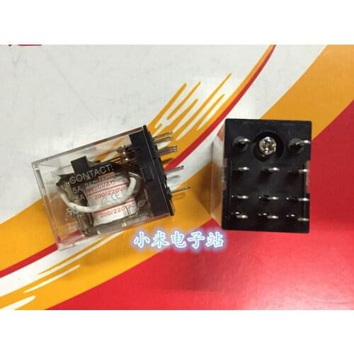 HH53P DC12V 24V 220V 3C 11 feet 3 groups conversion SOKE Shenle relay 5A 250V