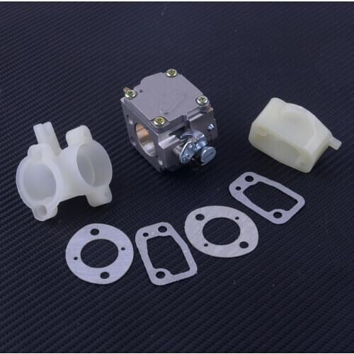 LEATOSK Carburetor Carb Intake Manifold & Elbow Fit for HUSQVARNA 61 266 268 272XP Chainsaw