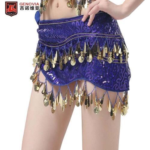 New Belly Dance Costume Hip Scarf Ballroom Dance Wear Nightclub Christmas Party Dancing Outfits Belt