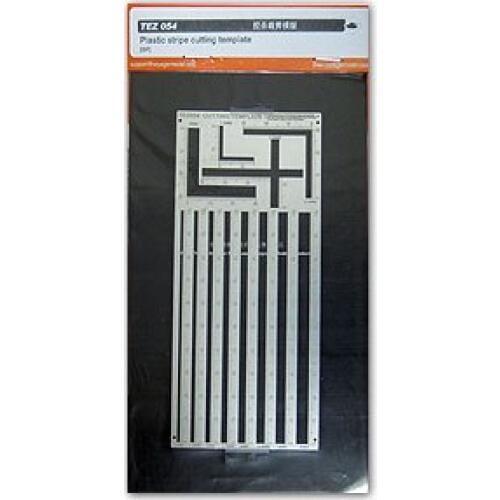 KNL HOBBY Targeting metal etch template for the modification of rubber sheet