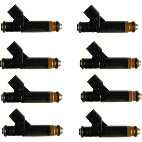 Set Of 8 Fuel Injector Nozzles For 2004-2009 Ford F-150 E-150 E-250 Explorer 4.6L V8 4L3E-B4C
