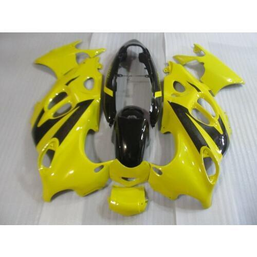 New Fairing kit for Kantana GSX600 750F 95 96 05 06 GSXF600 GSX750F 1996 2006 ABS Yellow black Fairings set+gifts SX06