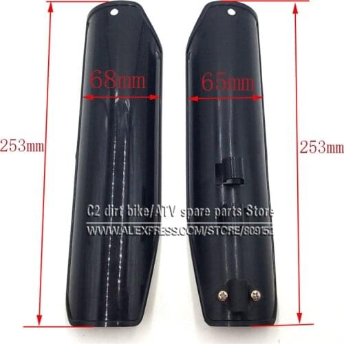 Motocross front fork guard CRF70 KLX110 Apollo 125CC front suspension shock cover shock shield