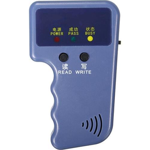 Handheld 125Khz RFID Card Reader Copier Writer Duplicator Programmer ID Card Copy + 5pcs EM4305 each Writable tags