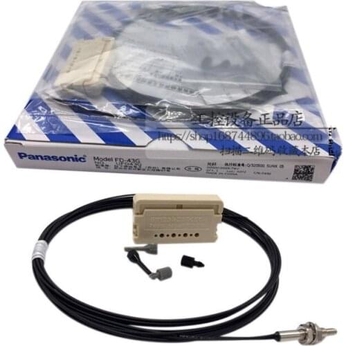 1pcs Fiber Optic Sensor Photoelectric Switch FD-43G FD-33G FD-31 AQ1H439