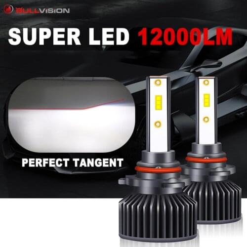 H7 LED 12000LM H1 H4 H11 9005 HB3 9006 HB4 9012 LED Headlight bulbs CSP chips car lamp diode fog lights 4300K 6000K 8000K