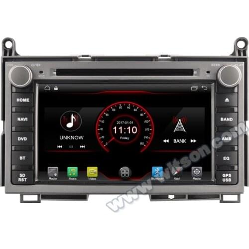 7" Android 10 OS Car DVD Multimedia Navigation GPS Radio for Toyota Venza 2008-2017 with Car Play / Android Auto Support