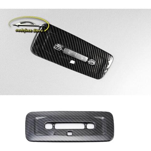 ABS Carbon For Toyota Camry 2018 Car Accessories Rear Reading Lampshade Light Decoration protector Cover Trim Car Sticker 1pcs