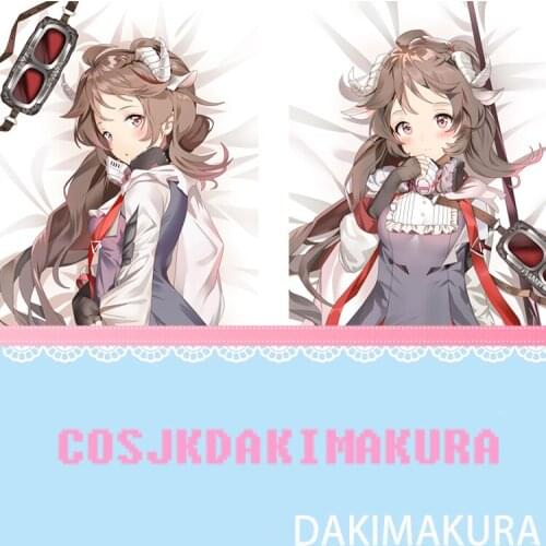 Arknights Eyjafjalla Game Anime Dakimakura Female HD Print Pillowcase Body Hugging Pillow Cover Case Bedding Exquisite Otaku