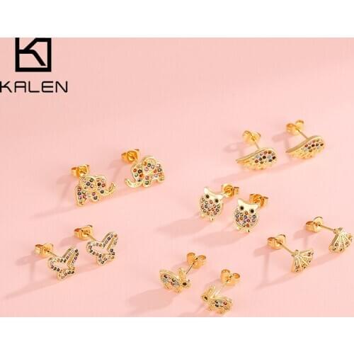 Серьги-кольца Kalen China At AliExpress